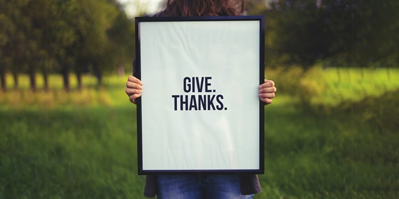 Dankbaarheid of een compliment